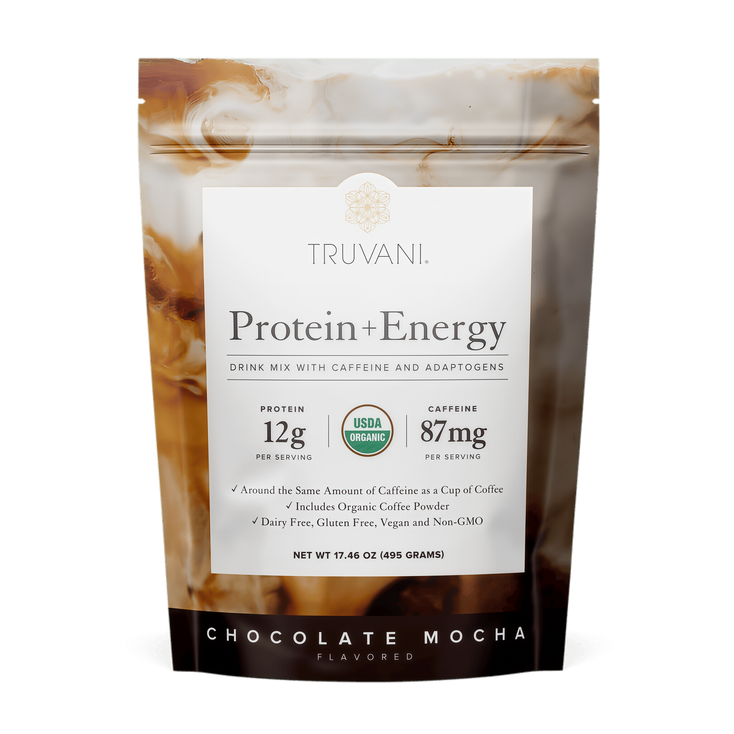 Truvani Organic Plant Based Protein Powder